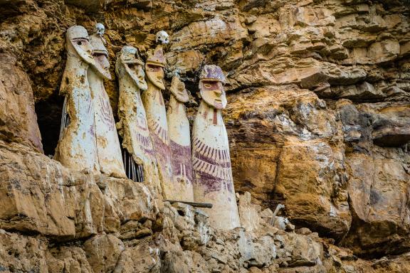 Les Sarcophages de Karajia au nord du Pérou