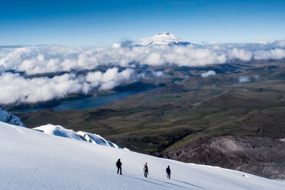 Ascension du Cotopaxi à 5 897 m dans les Andes en Équateur