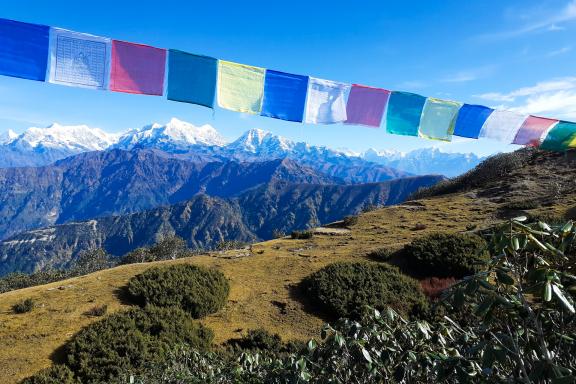 Le trek du Pikey Peak dans la région de l'Everest au Népal