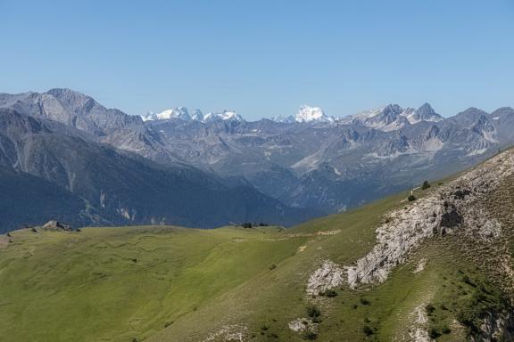 Trekking sur la chaîne montagneuse de la Vanoise en France
