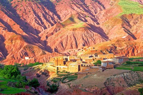 Trek dans un village Aît Bou Oulli au Maroc