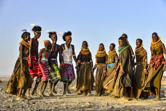 Voyage et fête Turkana au Kenya