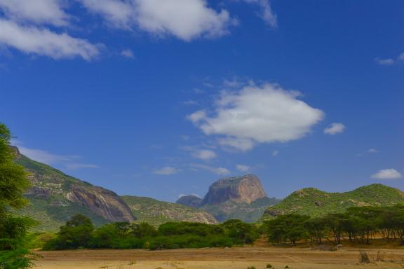 Voyage et paysage Ndoto Rendille au Kenya