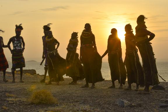 Trek et fête avec les Turkana au Kenya