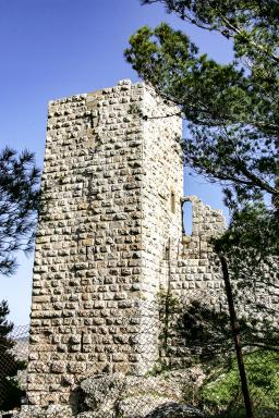 Randonnée vers la forteresse musulmanne d'Ajlun sur le Jabal Ajloun