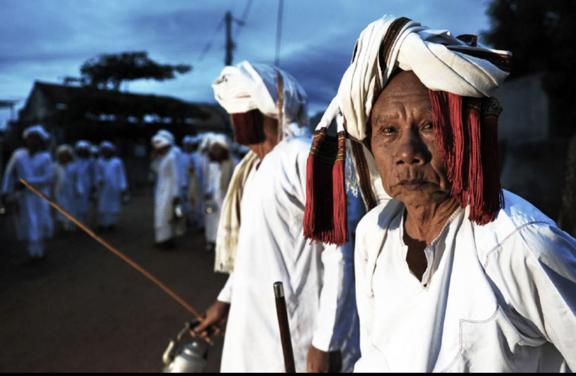 Trekking vers un homme du peuple cham dans la région de  Phan Rang