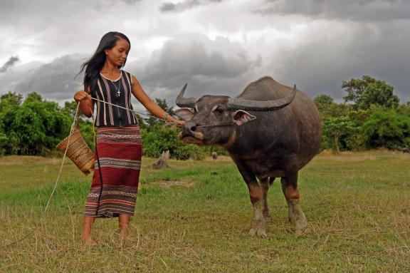 Voyage vers une femme du peuple cau maa' dans la région de Ta Lai