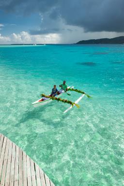 Excursion en pirogue à Tahaa