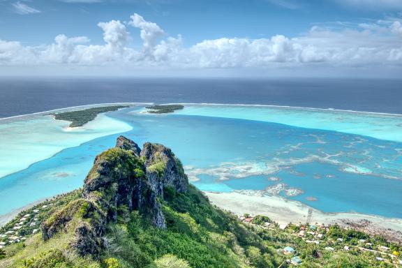 Randonnée le Bleu Maurua à Maupiti en Polynésie Française