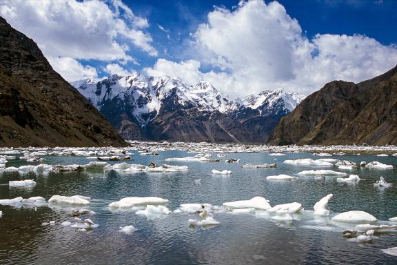 trek au tian shan et lac Merzbacher au Kirghizistan