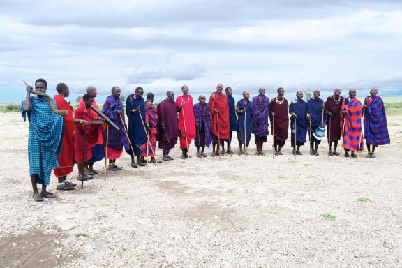 Rencontre avec des locaux au Kenya