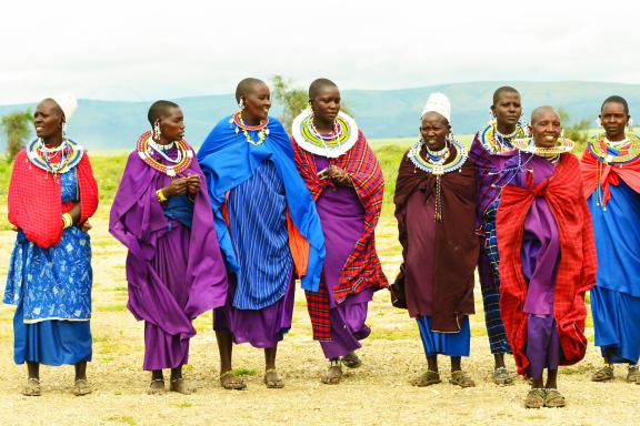 Trekking et peuple du rift oriental au Kenya