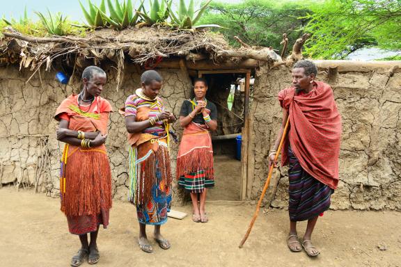 Voyage et peuple du rift oriental au Kenya