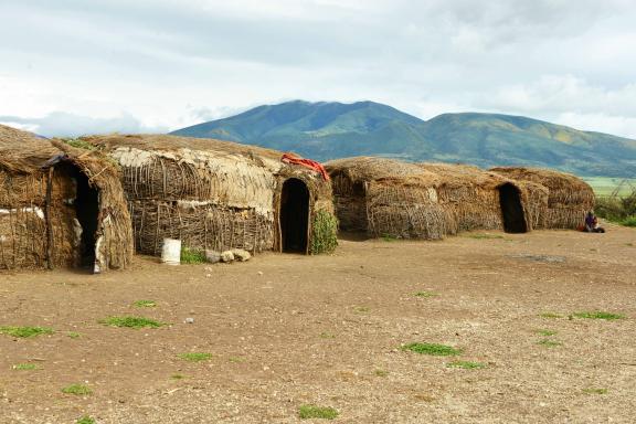 Voyage et maisons traditionnels au Kenya