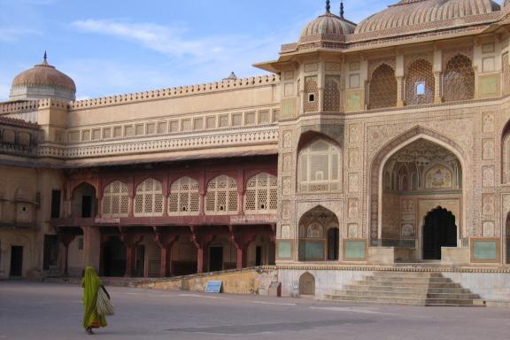 Randonnée vers un palais de maharajah à Bikaner au Rajasthan