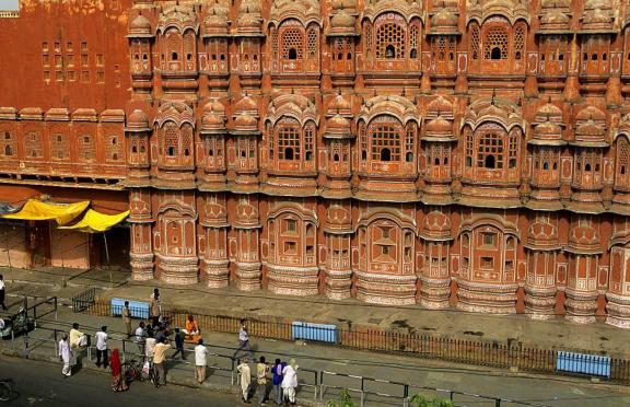 Voyage vers le City Palace de Jaipur au Rajasthan
