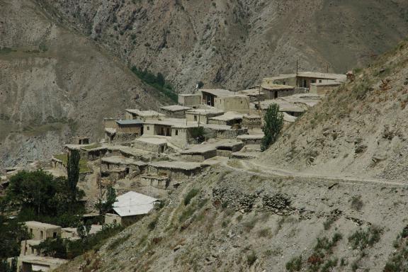 Trek vers le village de Guitan Tadjikistan