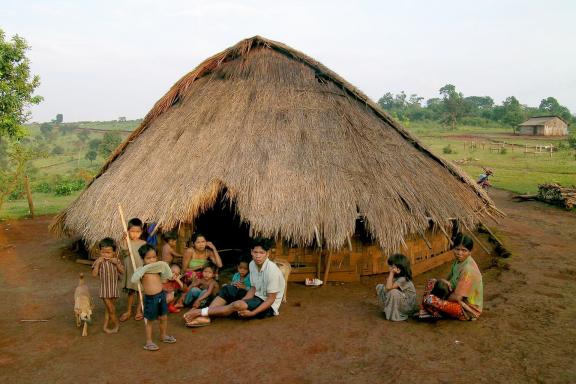 Voyage vers une maison ancienne des Phnong au Mondolkiri