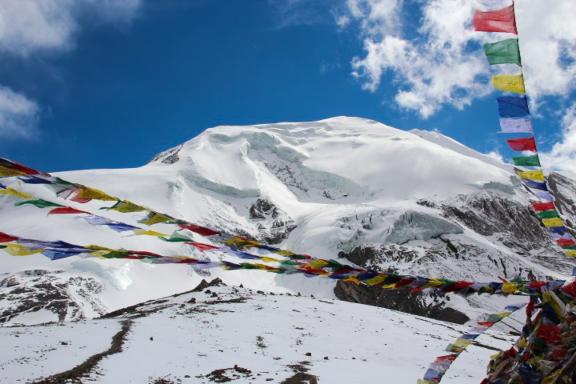 Ascension du Thorong peak sur le tour des Annapurnas