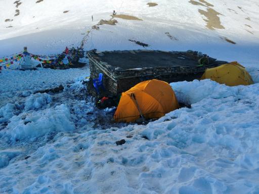 Ascension du Thorong peak sur le tour des Annapurnas