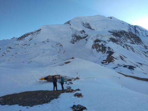 Ascension du Thorong peak sur le tour des Annapurnas