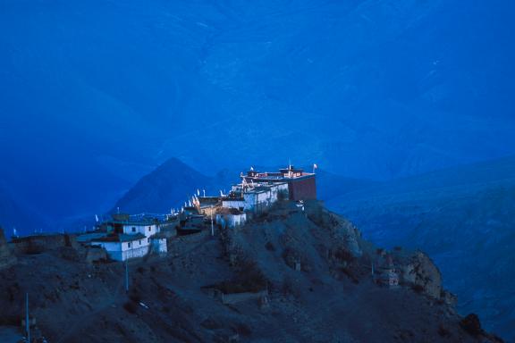 Jarkhot au pied du Thorong pass dans la région des Annapurnas au Népal