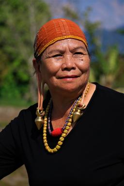 Rencontre avec une femme Kelabit des Bario Highlands au Sarawak