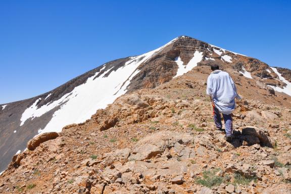 Ascension du Djbel Ayyachi dans l'Atlas marocain