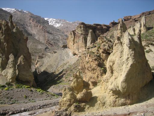 Trek dans les gorges de l'assif de l'Oulilimt