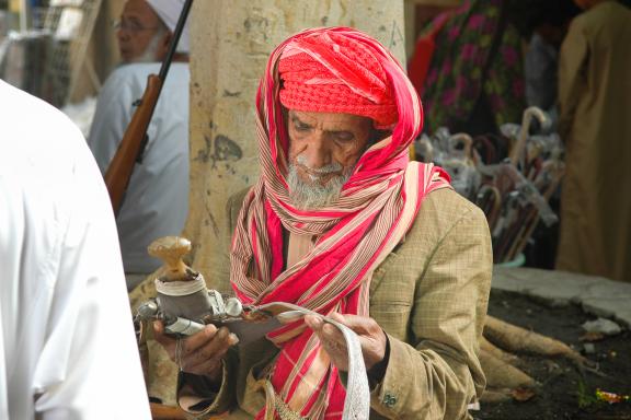 Voyage et marché de Nizwa au centre d'Oman