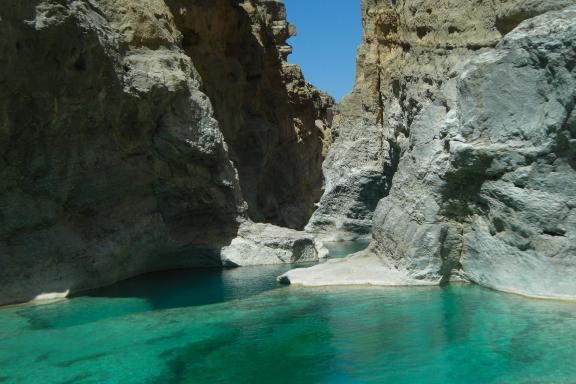 Randonnée vers les vasques des wadis d'Oman