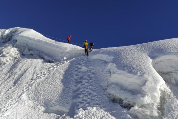 Ascension du Lobuche East à 6 145 m dans la région de l'Everest