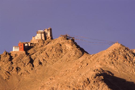 Palais royal de Leh au Ladakh en Himalaya en Inde