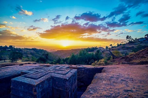 Découverte de l'église rupestre Saint Georges de Lalibela