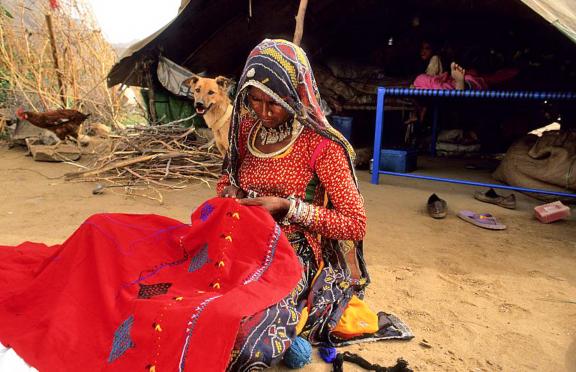 Voyage d'aventure avec une femme nomade au Rajasdthan