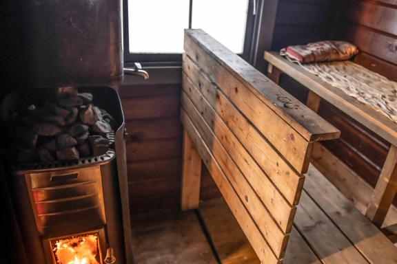 Découverte du sauna traditionel en Laponie finlandaise
