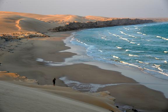 Plage et désert au Sultanat d'Oman