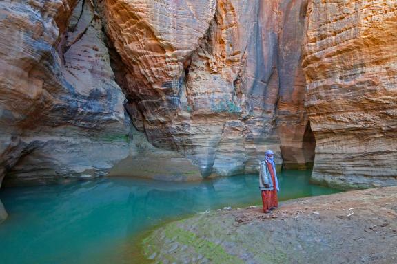 Trekking avec des Touaregs  dans les tassili n Ajjer en Algérie