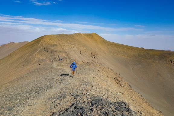 Trek sur la crète du M'Goun au Maroc