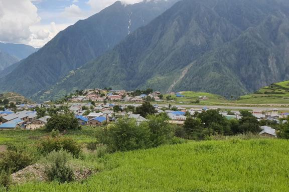 Région de Simikot au Népal