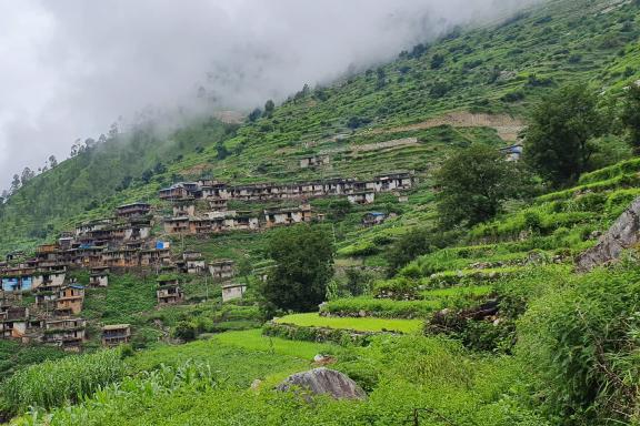 Région de Simikot au Népal