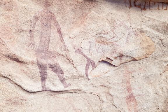 Voyage avec peintures rupestres dans le Hoggar
