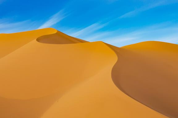 Trek dans les dunes du Mehadjebat