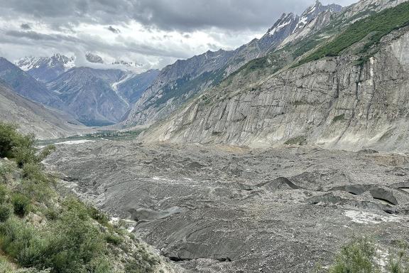 Trek dans la vallée de Chogo Lungma dans le nord Pakistan