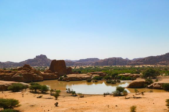 Trek à la guelta de Saké dans l'Ennedi