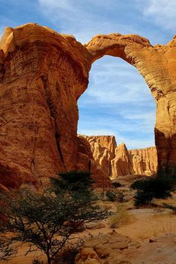 Voyage près de l'arche d'Aloba dans l'Ennedi