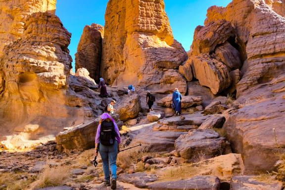 Randonnée dans le tassili de Séfar