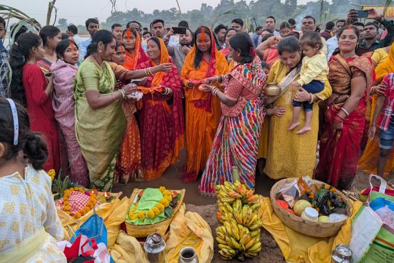 Découverte de la célébration de Chhath Puja au Jharkhand