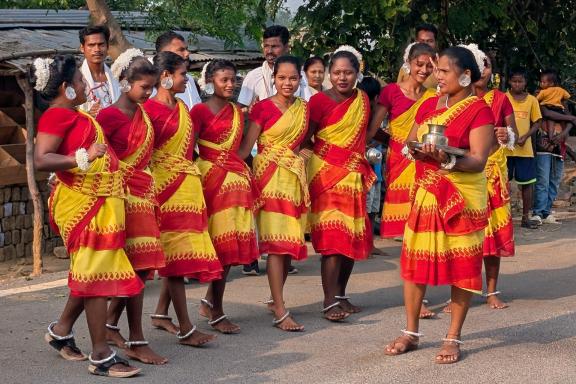 Voyage vers une danse éxécutée par des femmes ho au Jharkhand