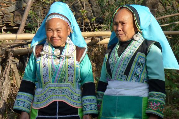 Rencontre avec des femmes buyi dans le village de Tianmen au Guizhou oriental